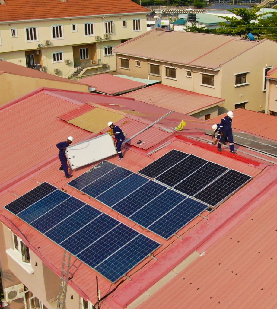 Solar panel on the roof - Arnergy installers