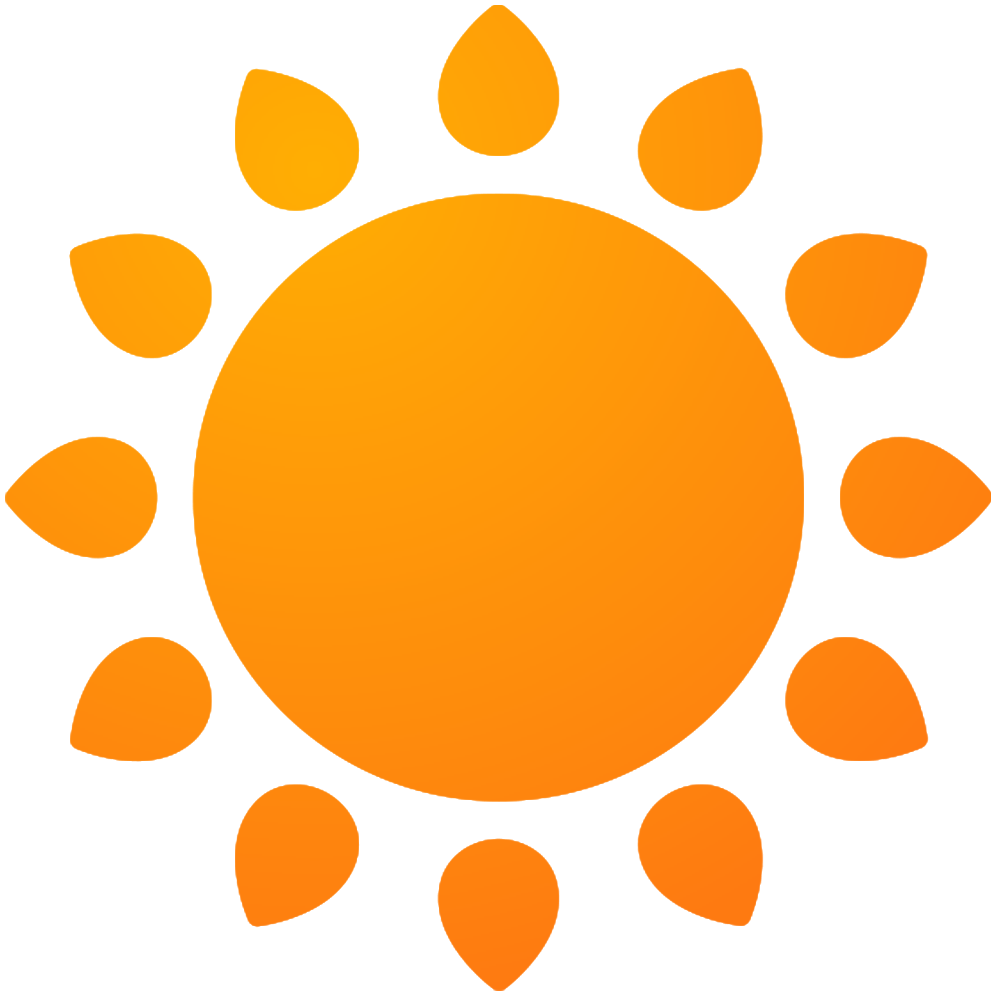 Arnergy solar - sun logo